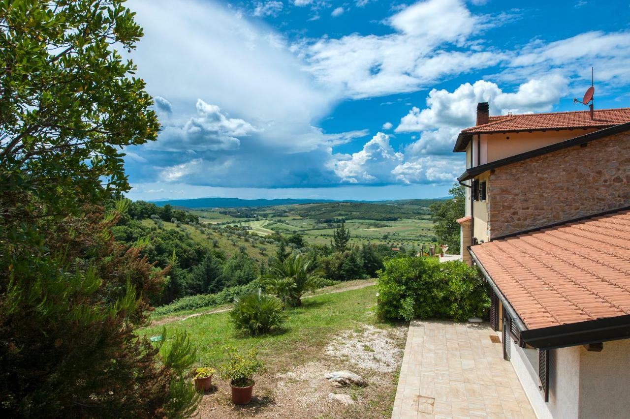 Panorama-Ferien-Toscana Your Cozy And Fully Equipped Vacation Home Massa Marittima Exterior photo